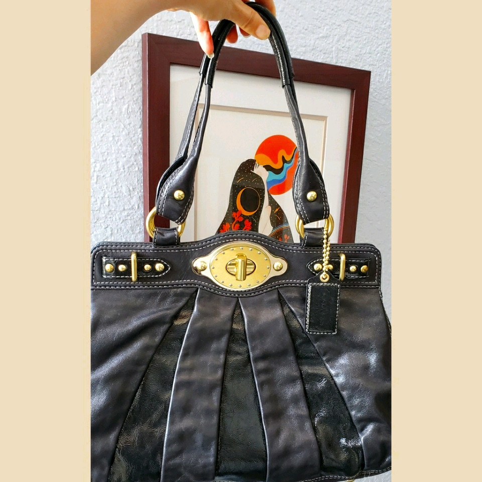 Rare Coach Purse Tote Bag